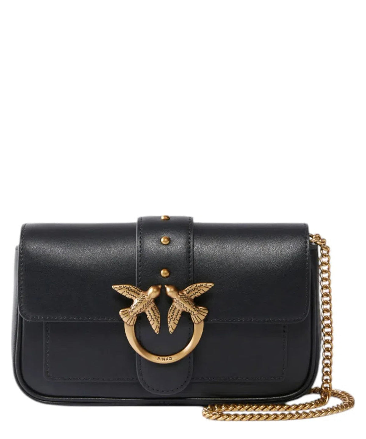 Pocket Love Bag One Simply con Tracolla a Catena-Pochette-Pinko-Vittorio Citro Boutique