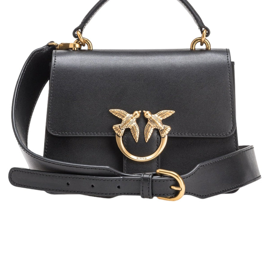 Mini love bag one top handle light simply-Pinko-Borse a spalla-Vittorio Citro Boutique