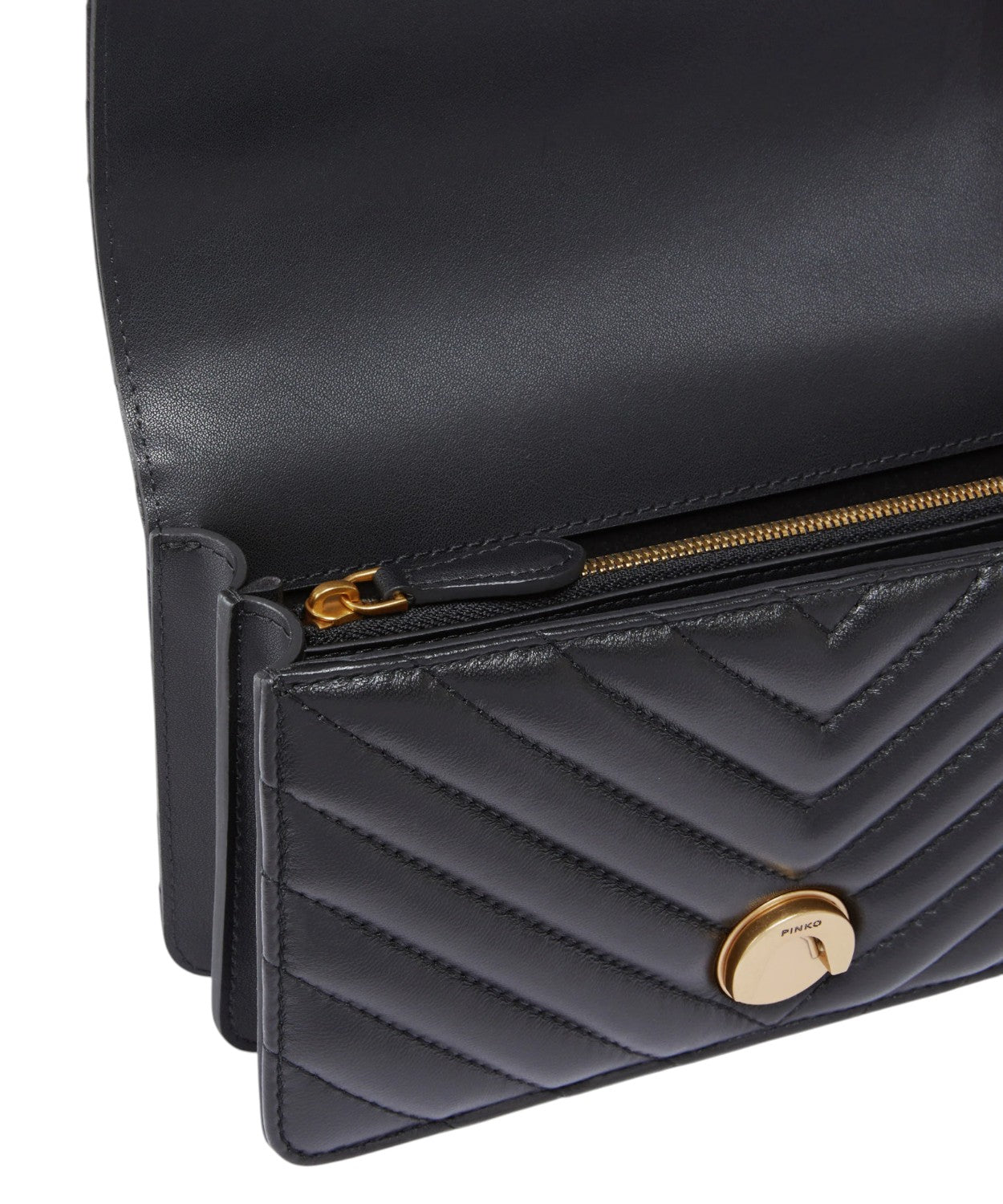 Mini Love Bag One Chevron in Nappa Trapuntata
