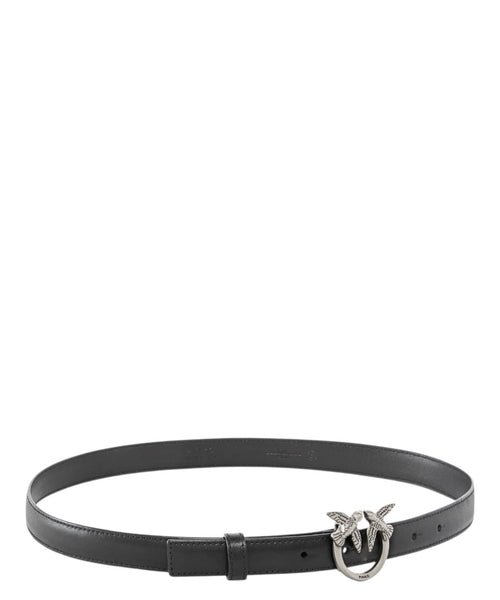 Cintura Sottile Love Birds in Pelle