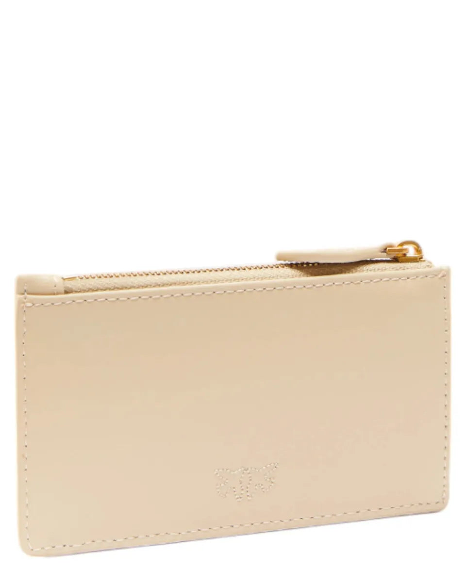 Portacarte airone con zip-Portafogli-Pinko-Vittorio Citro Boutique
