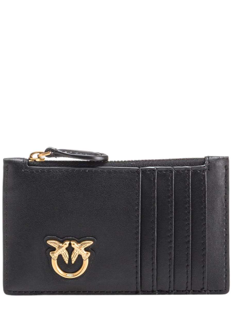 Portacarte airone con zip-Pinko-Portafogli-Vittorio Citro Boutique