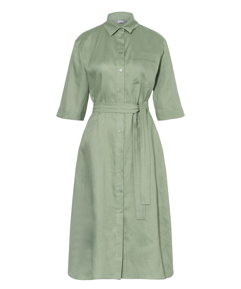 Abito Camicia TABELLA iš lino, MM by Max Mara