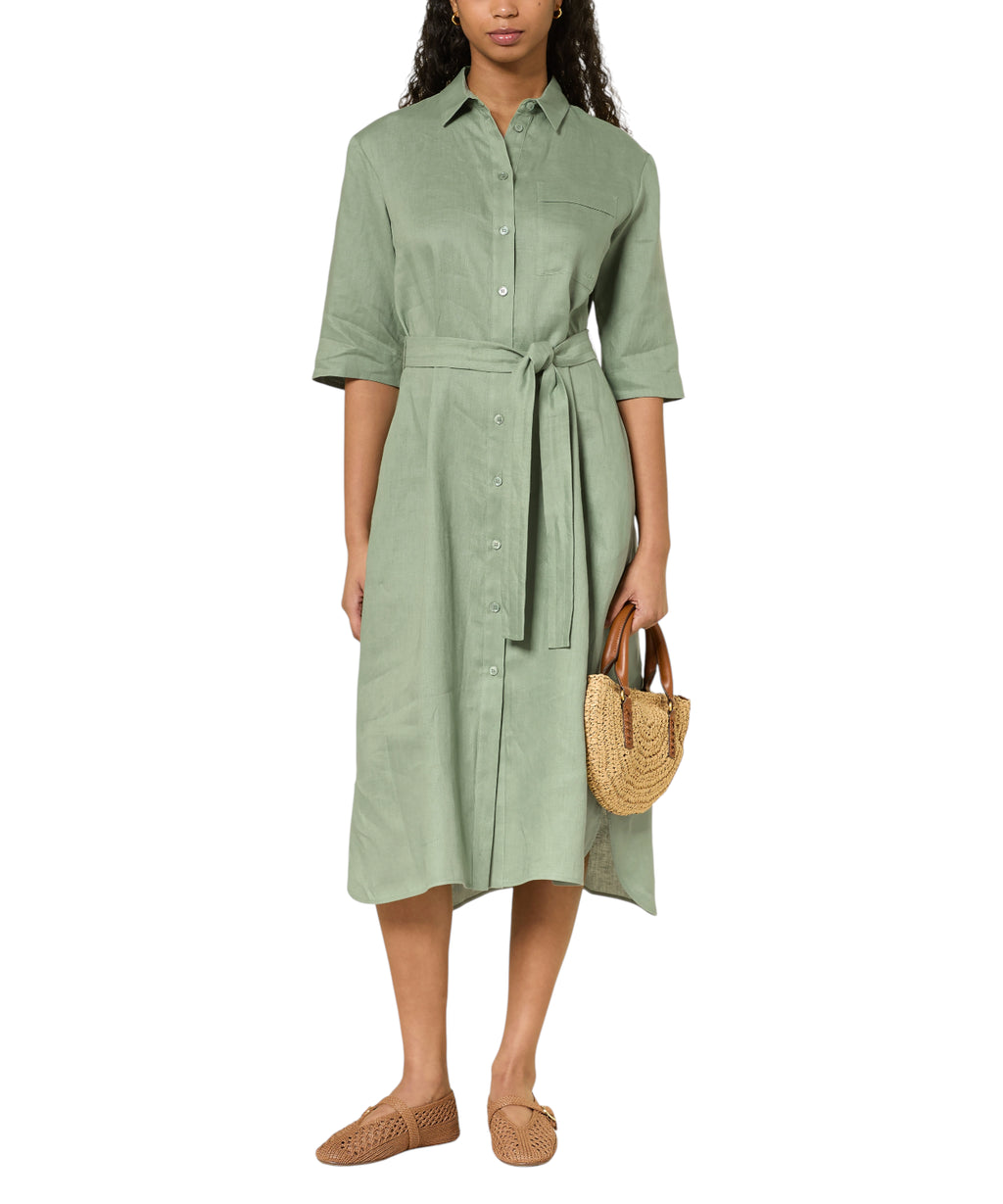 Abito Camicia TABELLA iš lino, MM by Max Mara