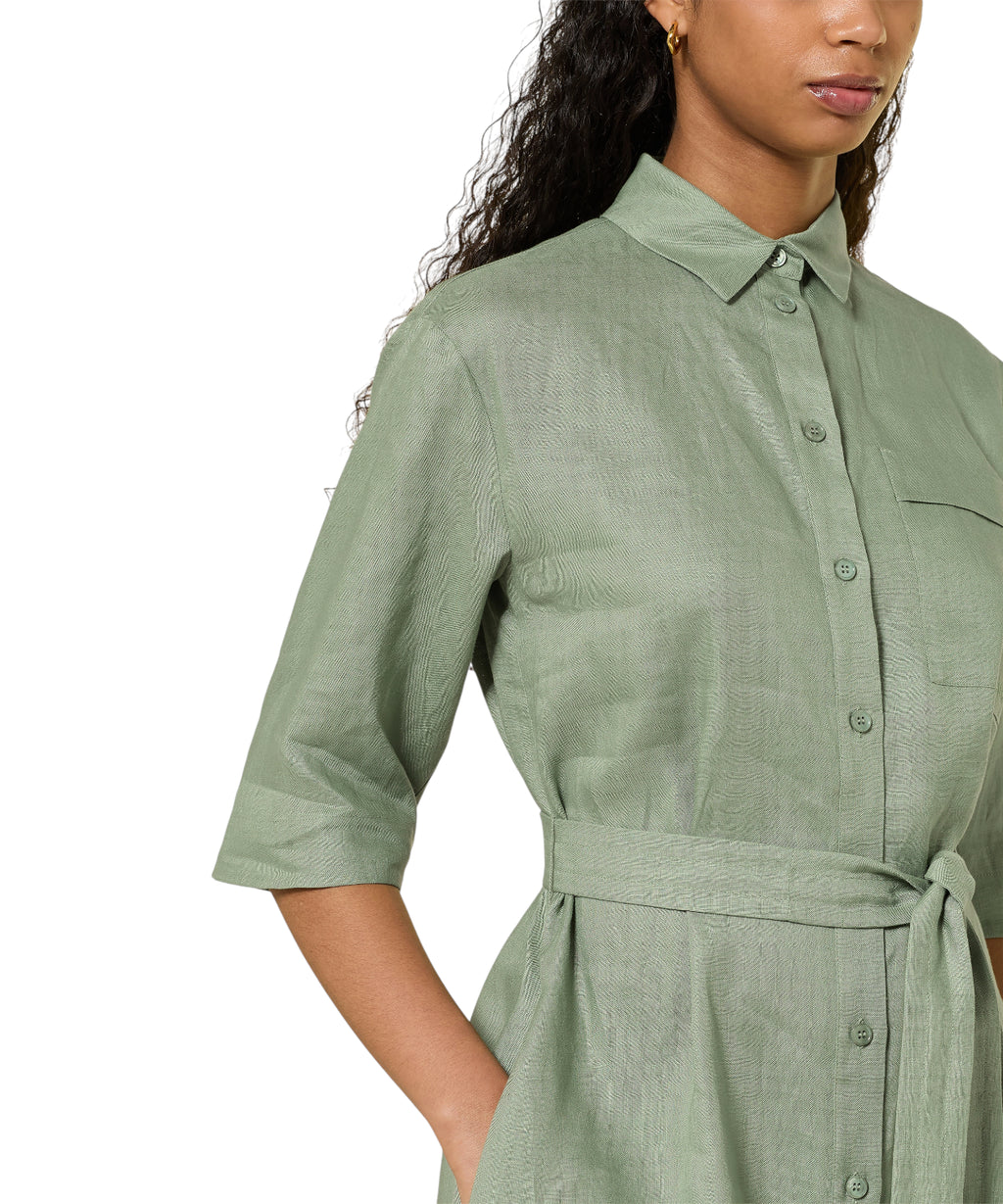 Abito Camicia TABELLA iš lino, MM by Max Mara