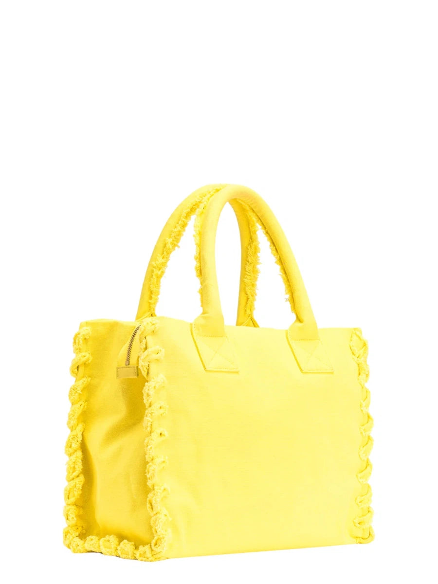 Beach Shopper PINKO in Canvas Riciclato-Pinko-Borse shopping-Vittorio Citro Boutique