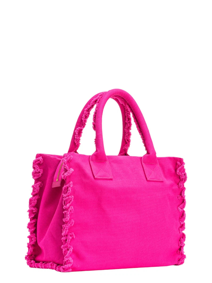 Beach Shopper PINKO in Canvas Riciclato-Pinko-Borse shopping-Vittorio Citro Boutique