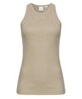 Canottiera a costine Distinto-Top-Pinko-Vittorio Citro Boutique