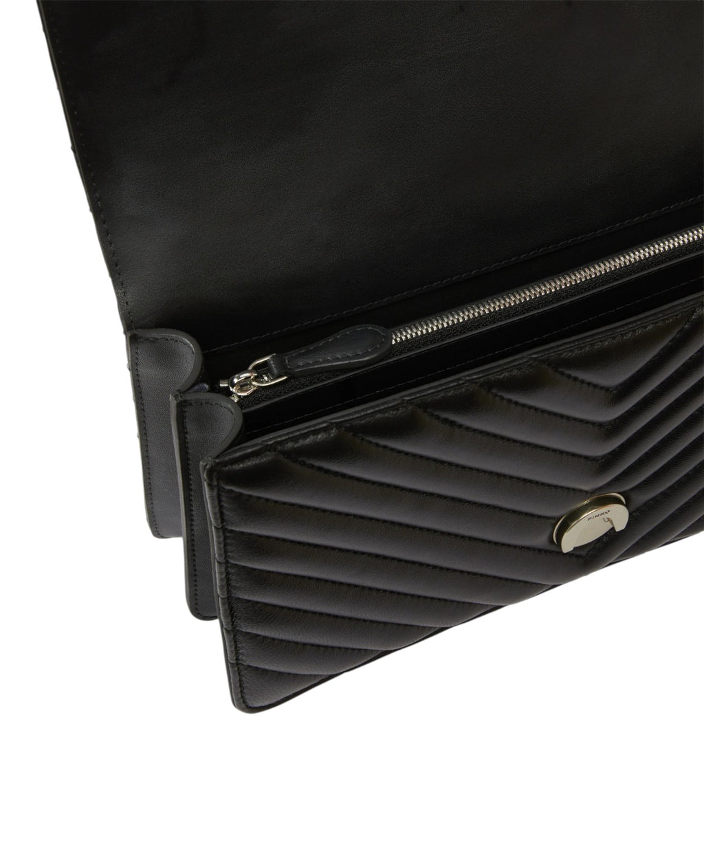 Borsa Pinko Love One Classic Medium Chevron