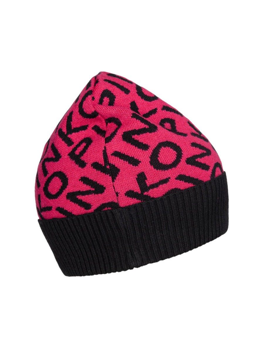 Berretto Frappato cuffia in maglia logata-Pinko-Cappelli-Vittorio Citro Boutique