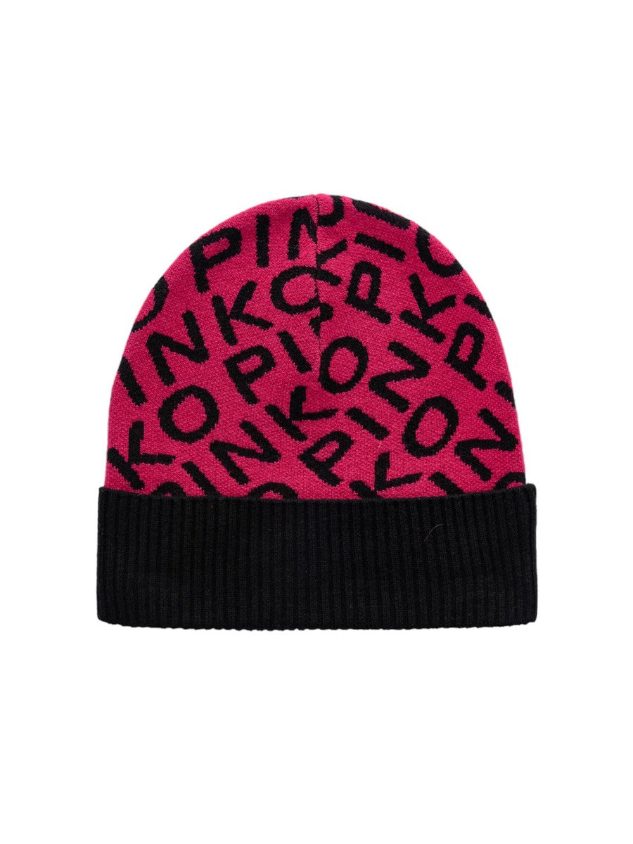 Berretto Frappato cuffia in maglia logata-Pinko-Cappelli-Vittorio Citro Boutique