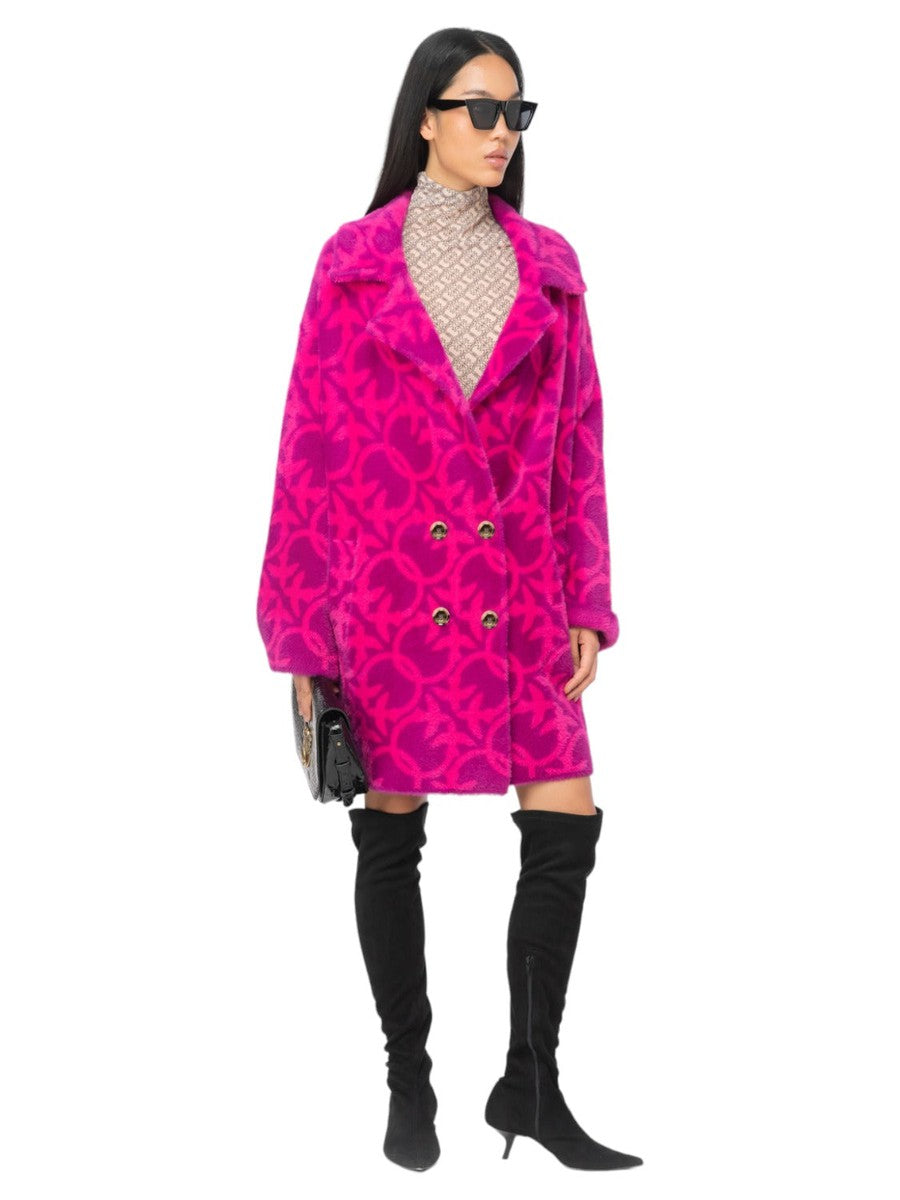 Cappotto Toro in pelliccia sintetica-Pinko-Cappotti-Vittorio Citro Boutique
