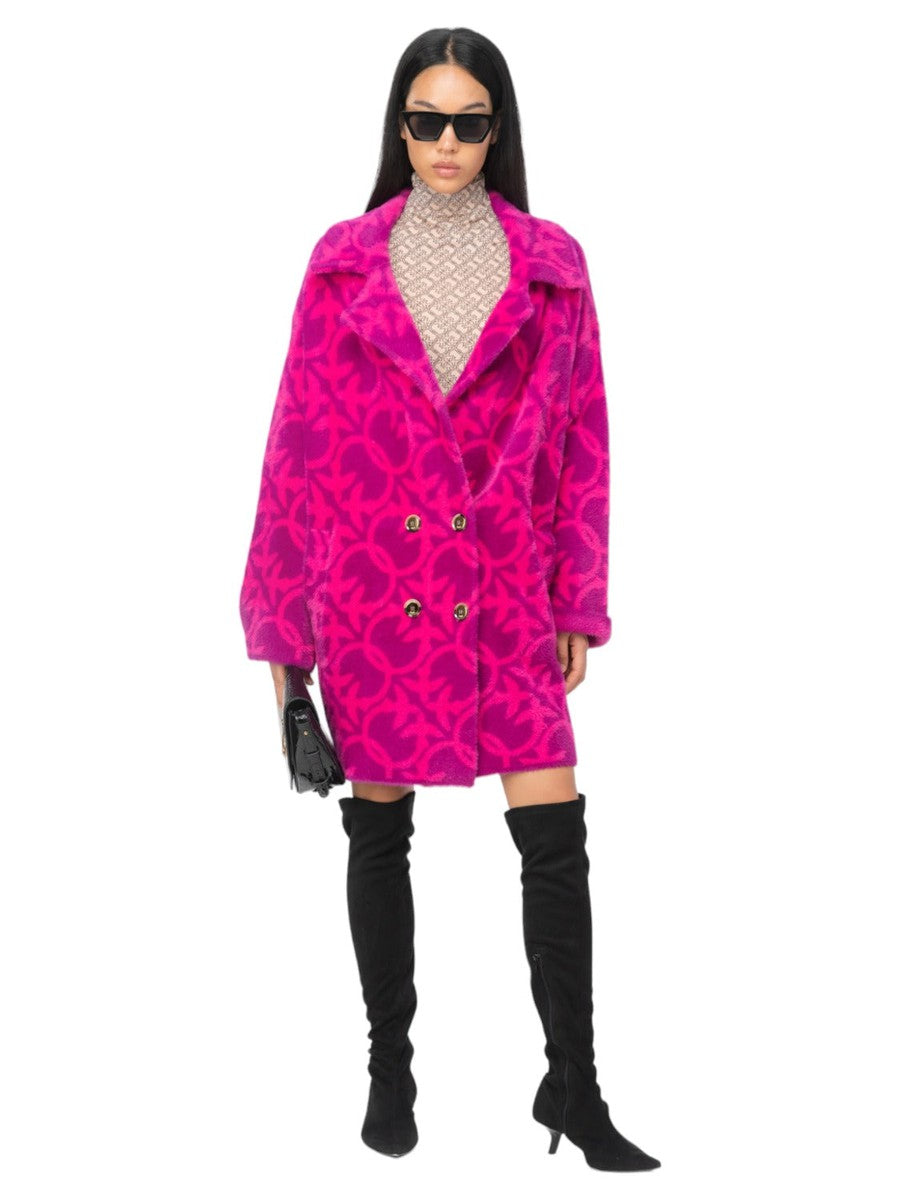 Cappotto Toro in pelliccia sintetica-Pinko-Cappotti-Vittorio Citro Boutique