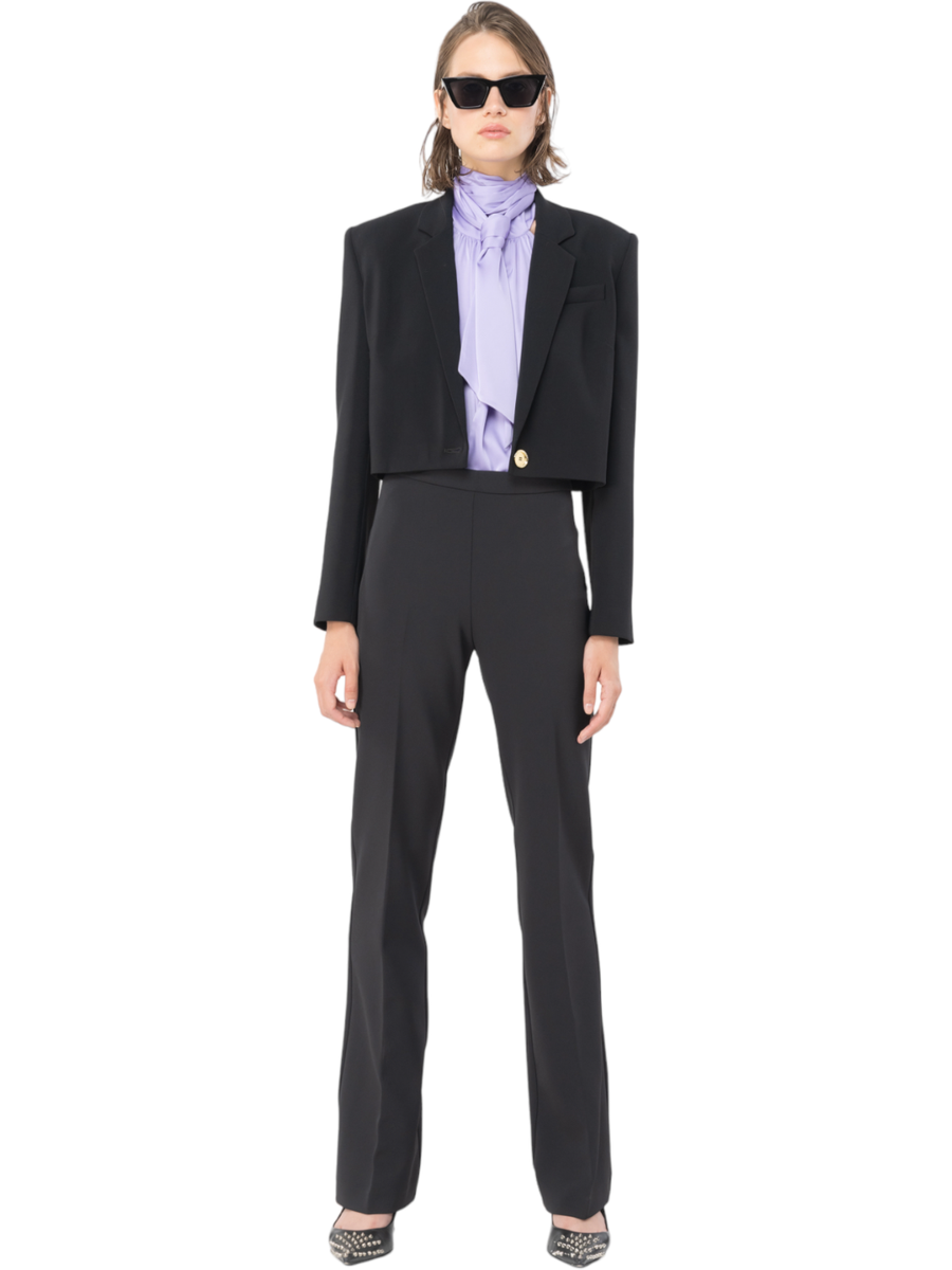 Spin pantalone in crepe-Pinko-Pantaloni-Vittorio Citro Boutique