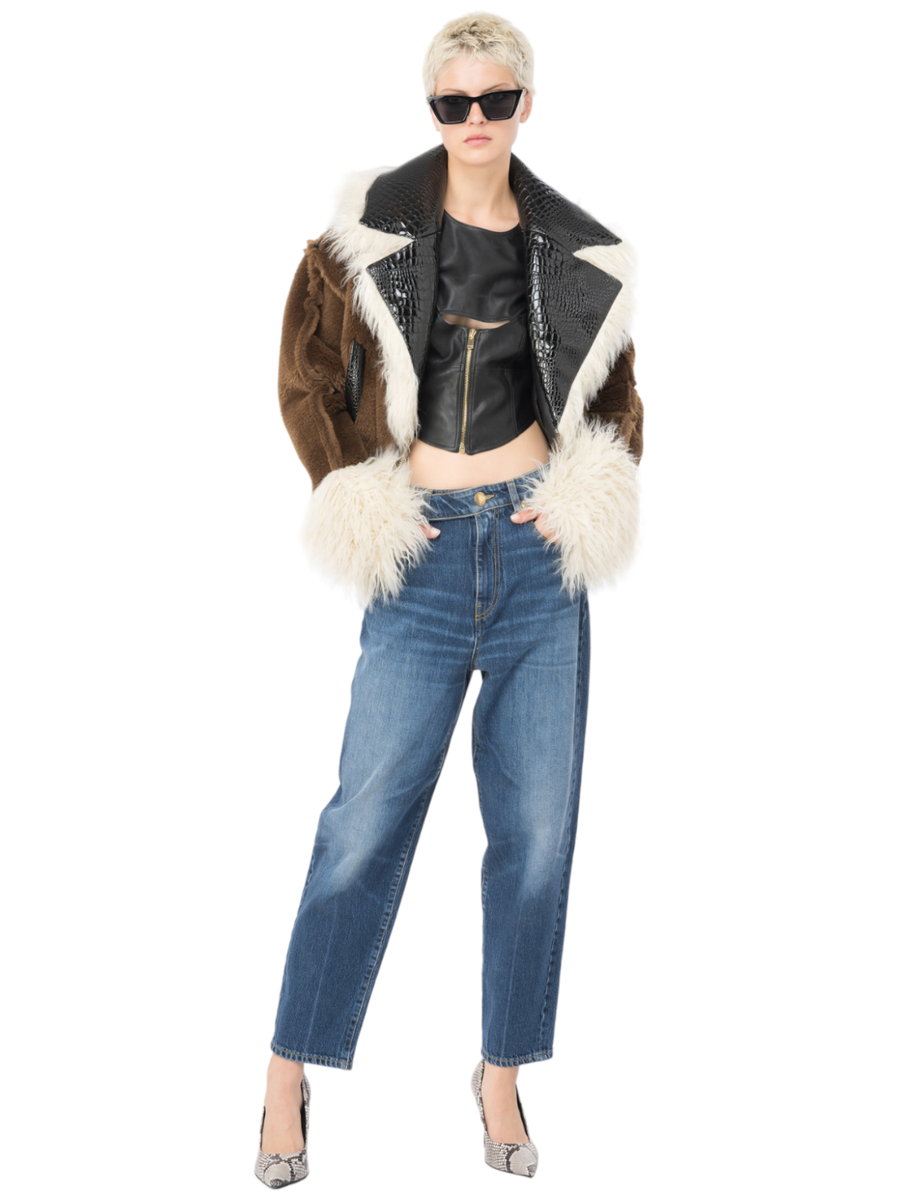 jeans Maddie mom-fit denim vintage-Pinko-Jeans-Vittorio Citro Boutique