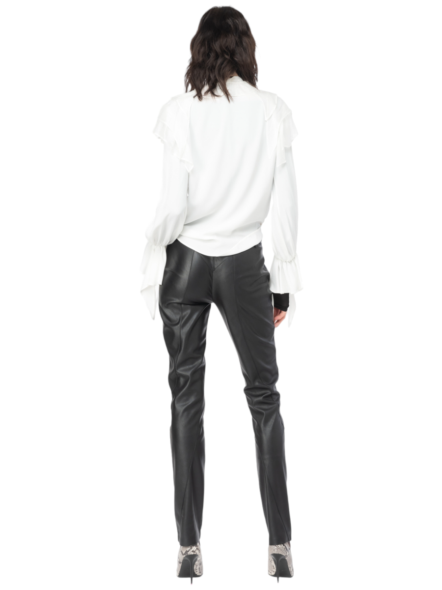 Raggio camicia con volants-Pinko-Camicie-Vittorio Citro Boutique