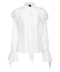 Raggio camicia con volants-Pinko-Camicie-Vittorio Citro Boutique