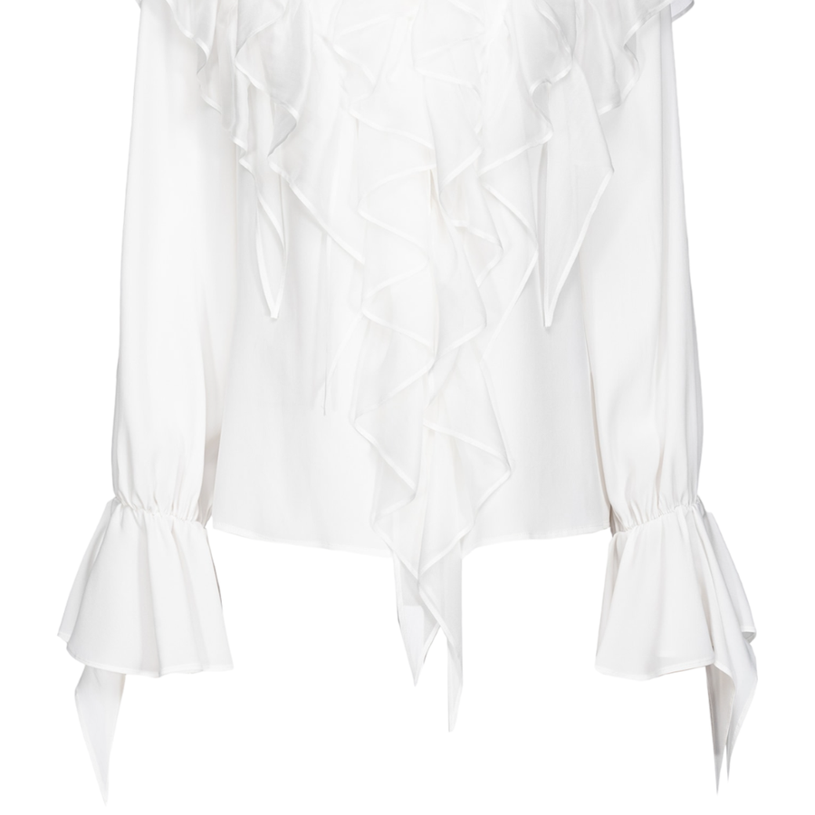Raggio camicia con volants-Pinko-Camicie-Vittorio Citro Boutique