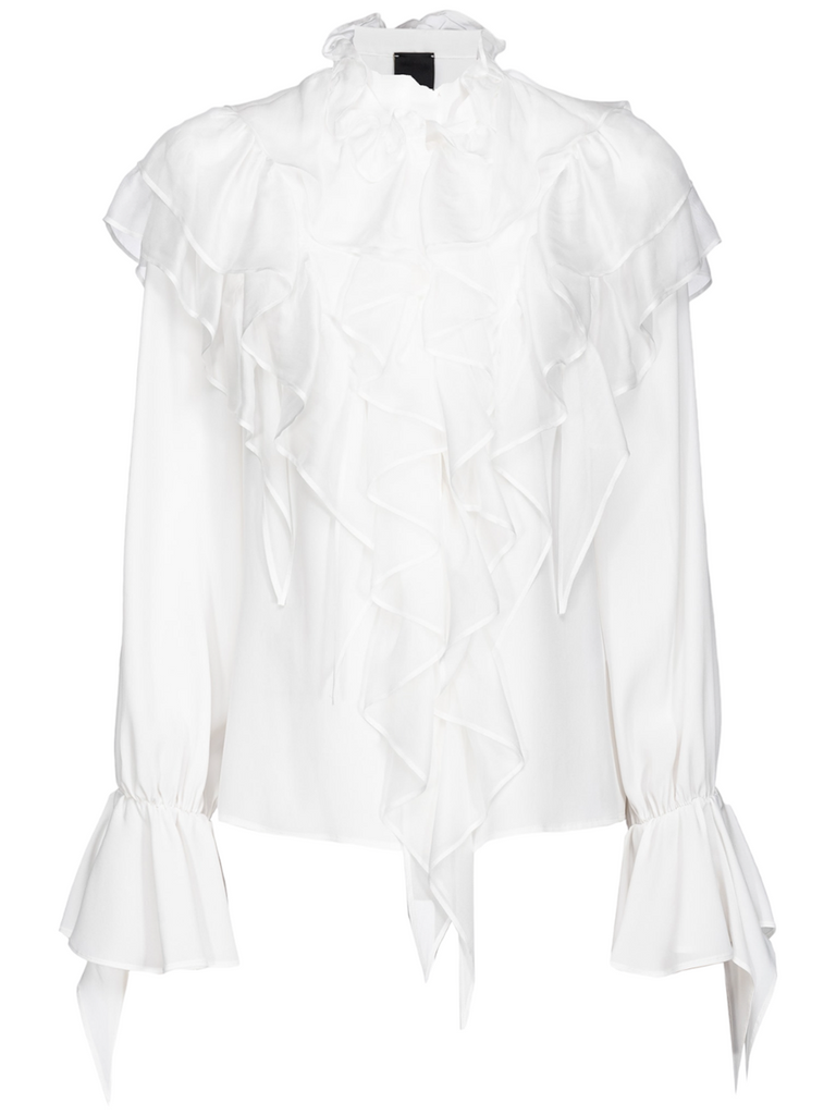 Raggio camicia con volants-Pinko-Camicie-Vittorio Citro Boutique