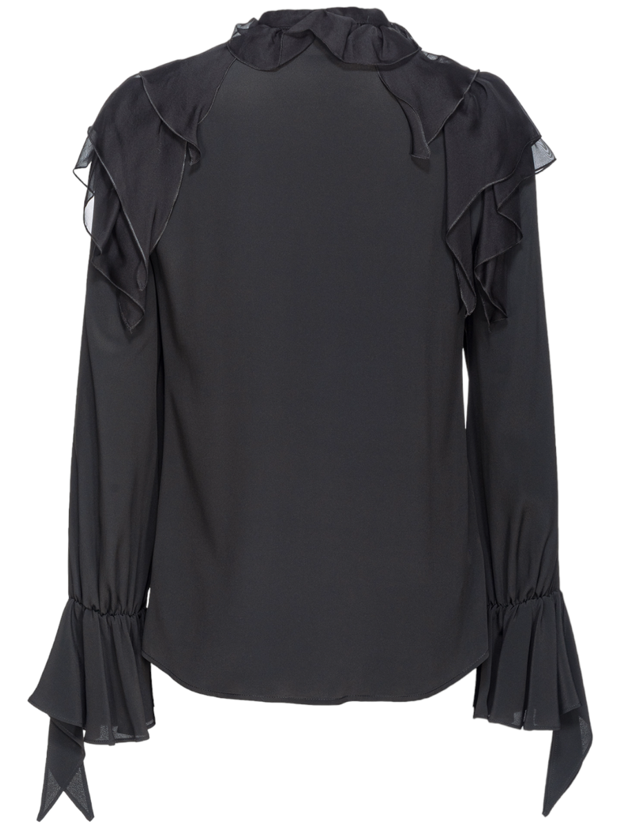 Raggio camicia con volants-Pinko-Camicie-Vittorio Citro Boutique