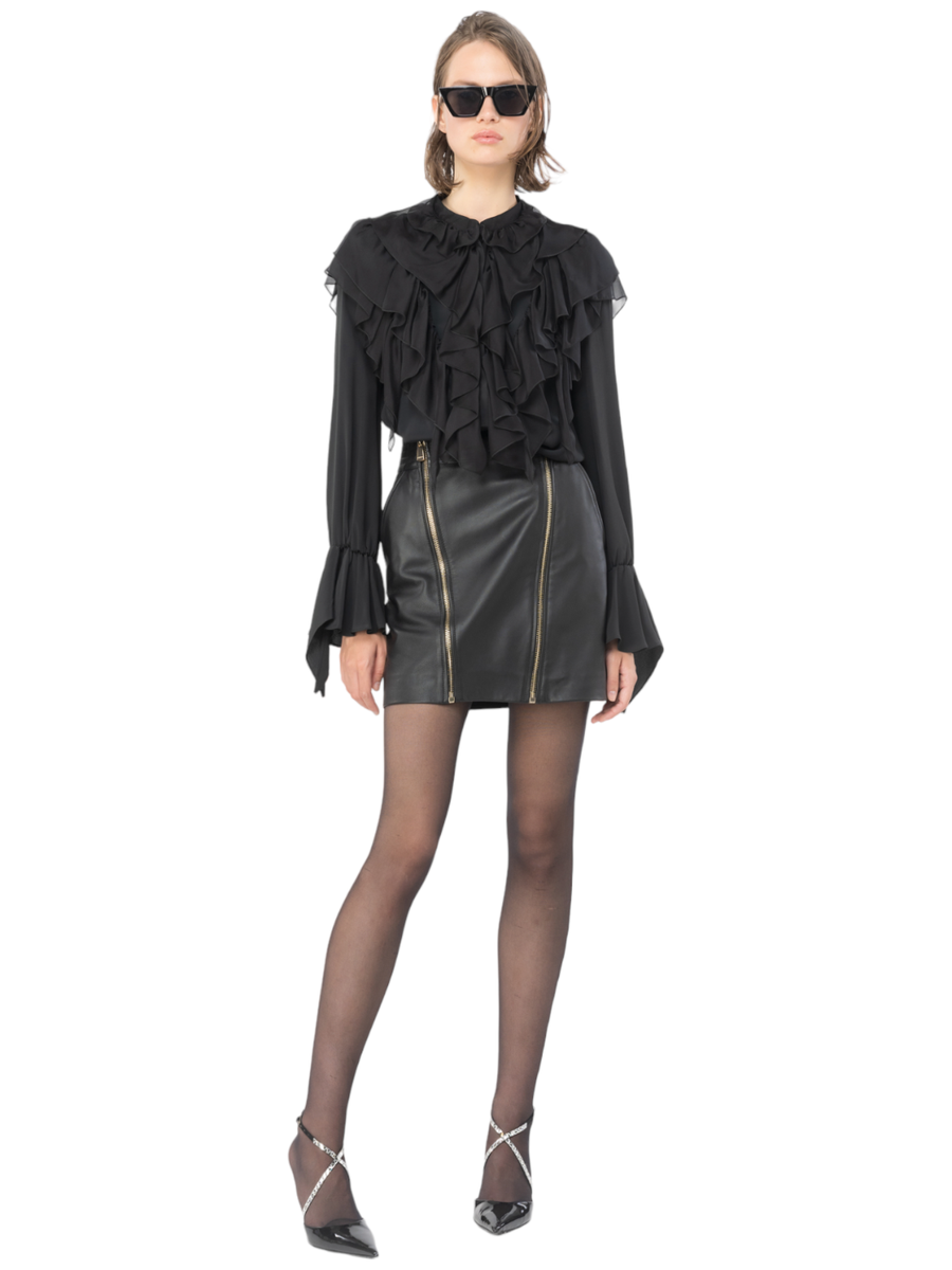 Raggio camicia con volants-Pinko-Camicie-Vittorio Citro Boutique