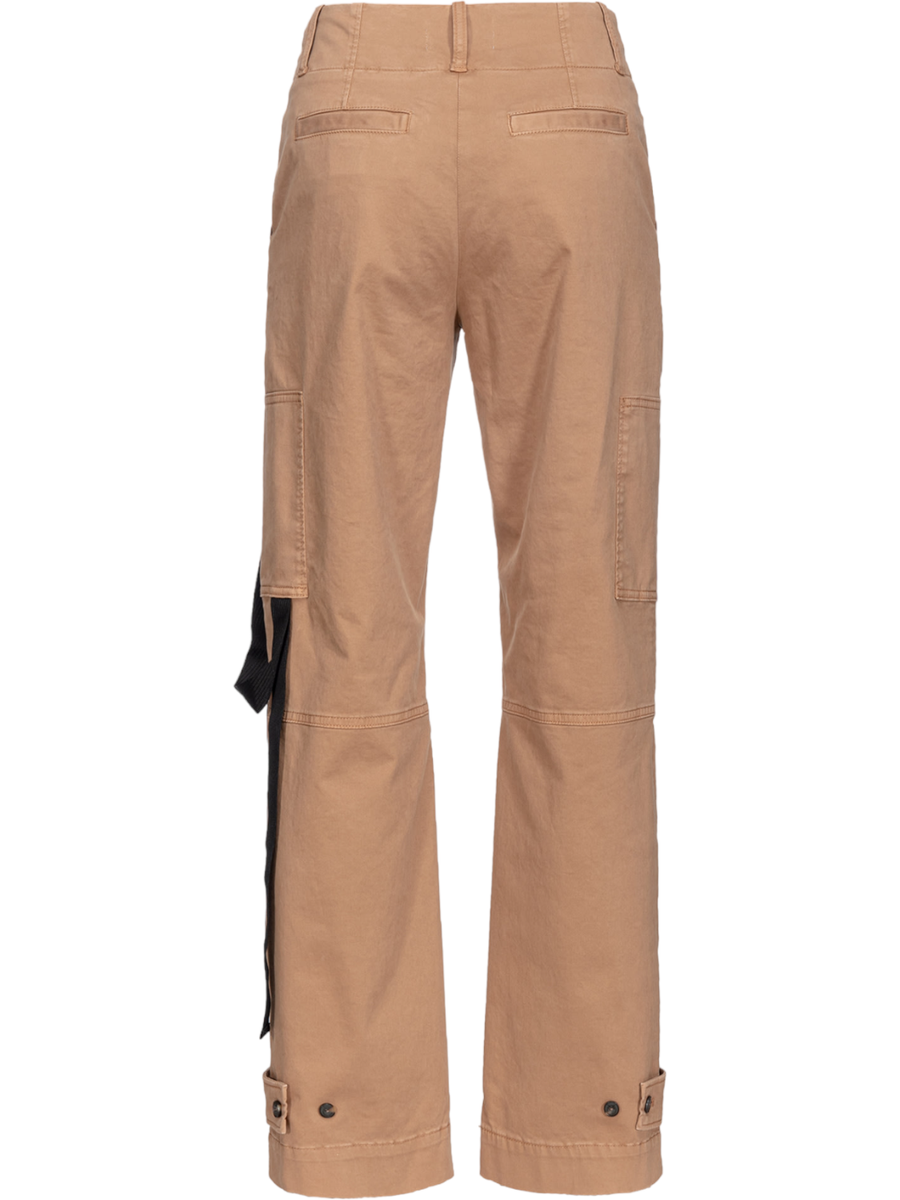 Caldo pantalone cargo con nastro-Pinko-Pantaloni-Vittorio Citro Boutique