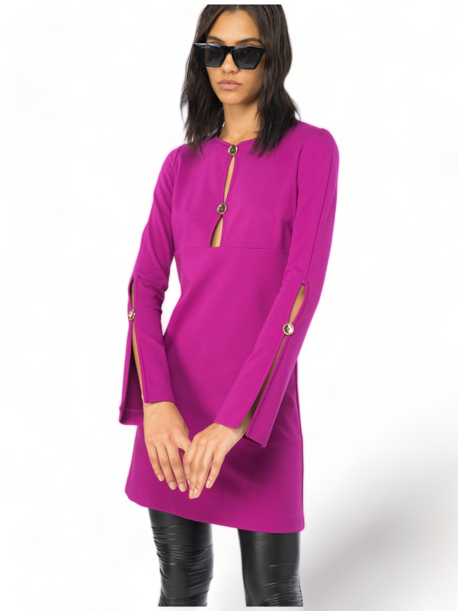 Aquarios mini abito punto stoffa-Pinko-Abiti-Vittorio Citro Boutique