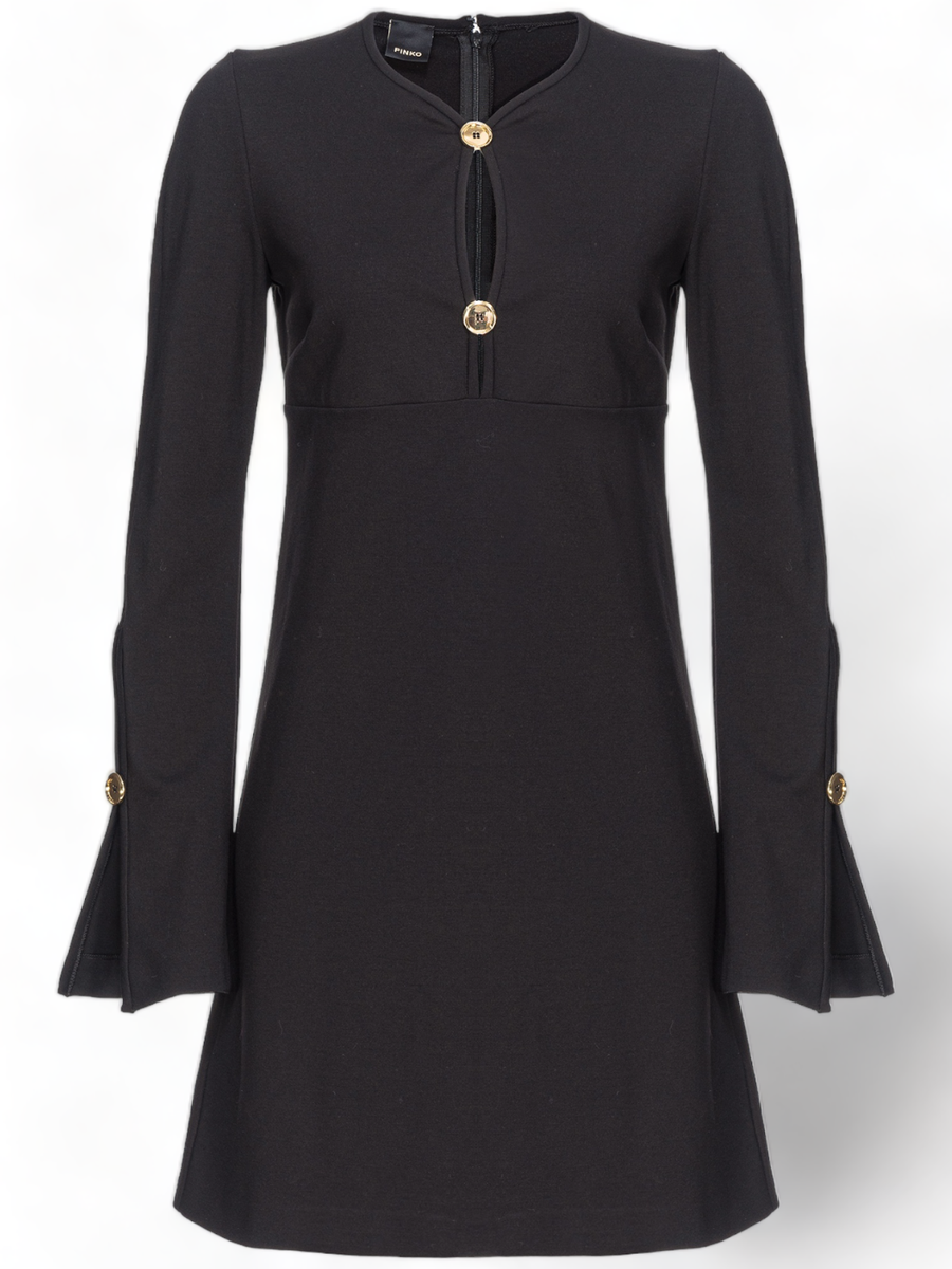 Aquarios mini abito punto stoffa-Pinko-Abiti-Vittorio Citro Boutique