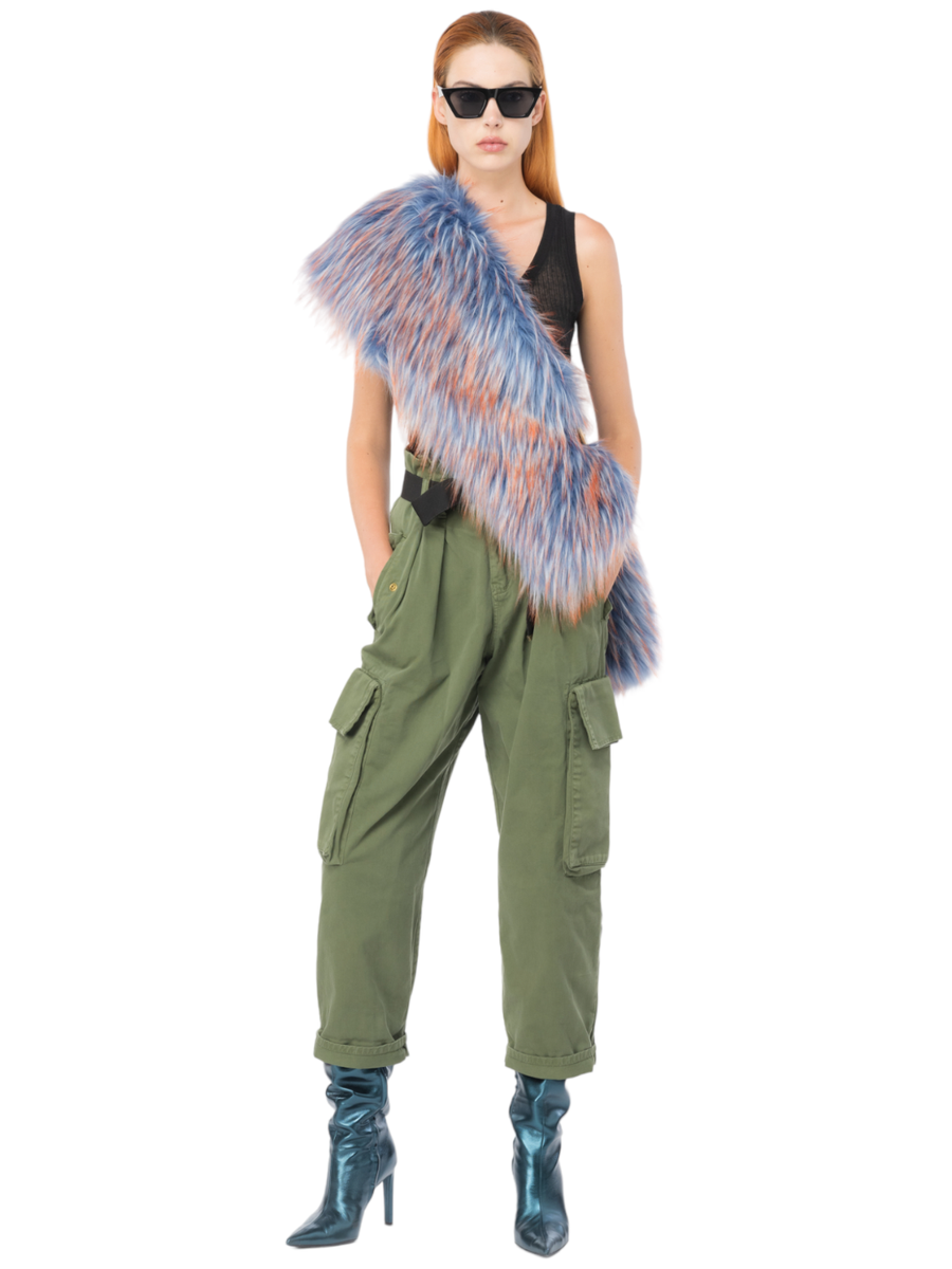 Pantaloni cargo oversize-Pantaloni-Pinko-Vittorio Citro Boutique