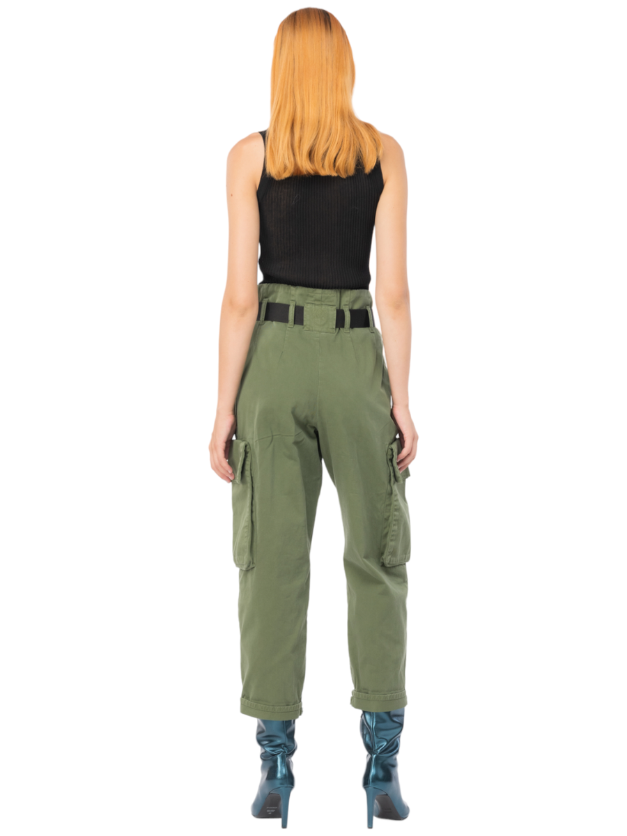 Pantaloni cargo oversize-Pantaloni-Pinko-Vittorio Citro Boutique