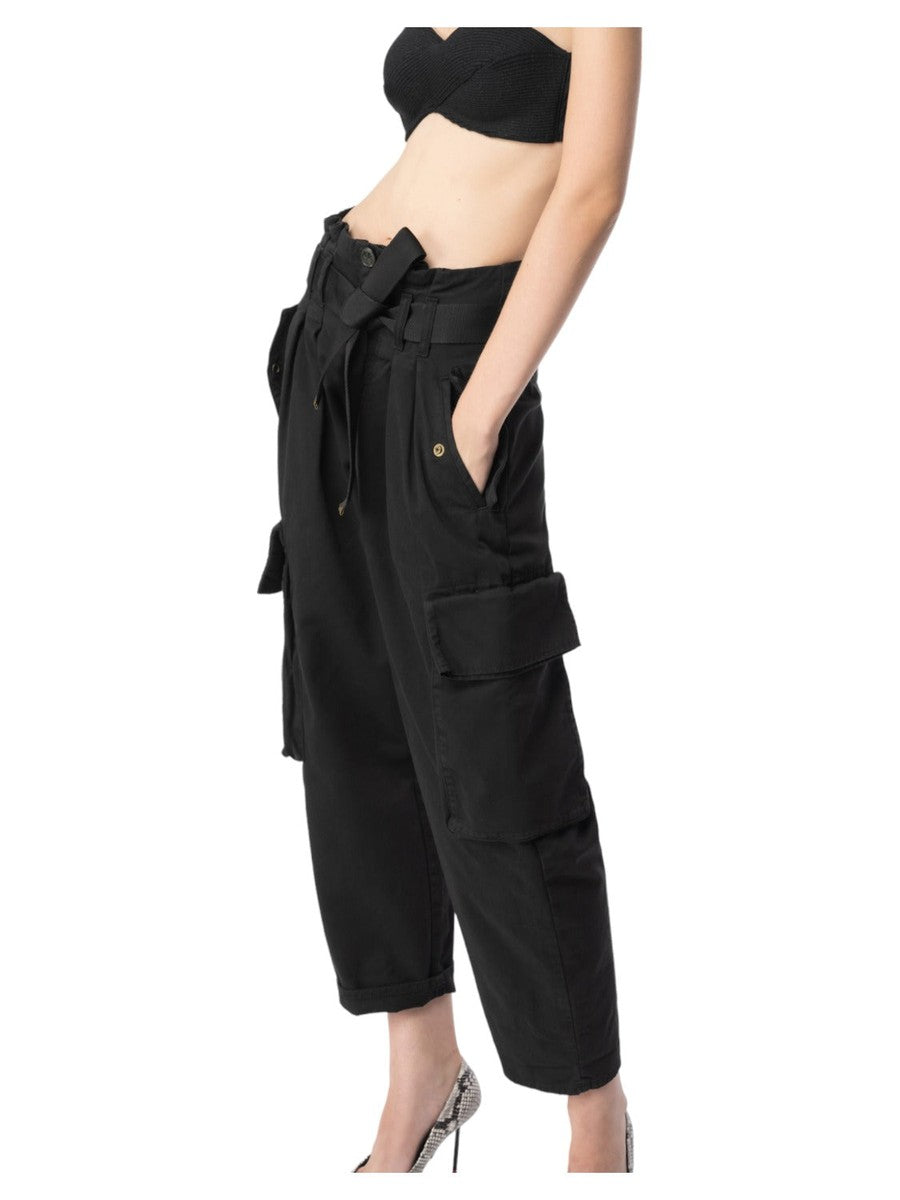 Pantaloni cargo oversize-Pantaloni-Pinko-Vittorio Citro Boutique