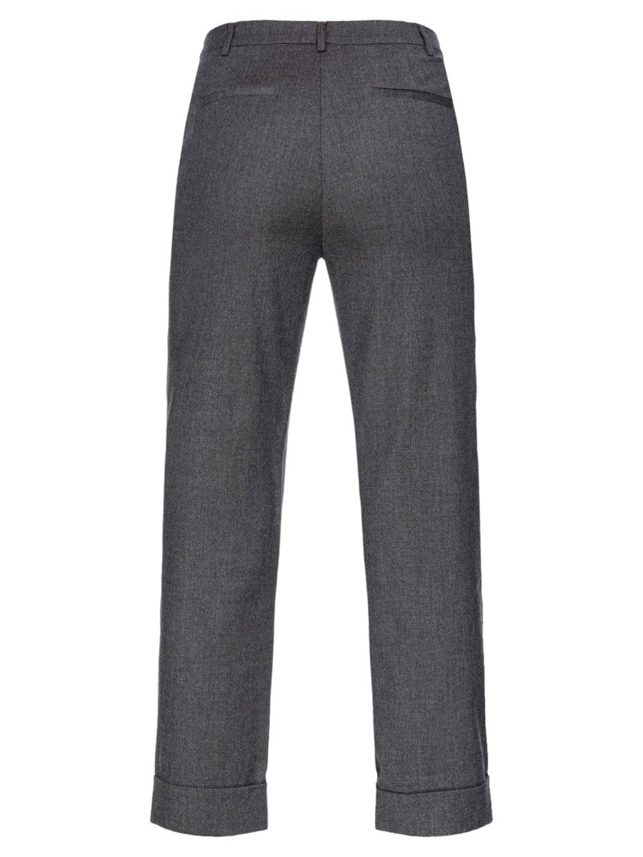 Pulika pantalone in flanella-Pinko-Pantaloni-Vittorio Citro Boutique