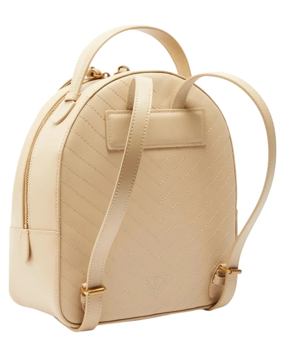Zaino Love Backpack in Pelle Trapuntata-Zaini-Pinko-Vittorio Citro Boutique
