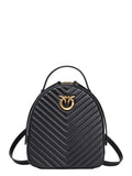 Zaino Love Backpack in Pelle Nappata Trapuntata-Pinko-Zaini-Vittorio Citro Boutique
