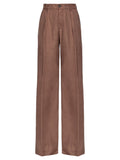 Pantaloni Wide Leg in Lyocell-Pinko-Pantaloni-Vittorio Citro Boutique