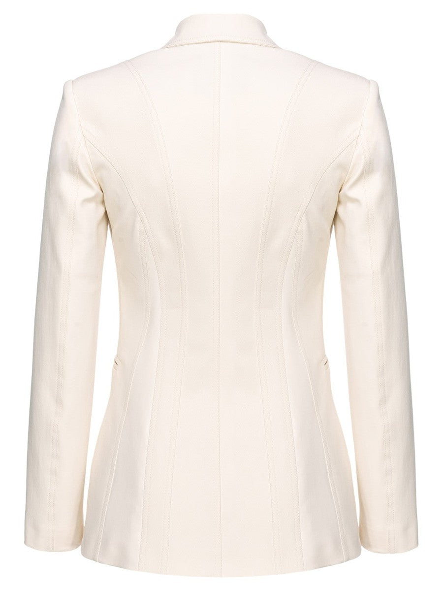 Blazer Eracle Bimateriale monopetto-Pinko-Giacche-Vittorio Citro Boutique