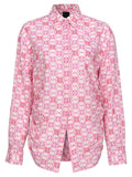 Camicia Cureti in Mussola Monogram Ricamata-Pinko-Camicie-Vittorio Citro Boutique