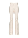 Pantalone Petreo Flared in Tricotina di Cotone Stretch-Pinko-Pantaloni-Vittorio Citro Boutique
