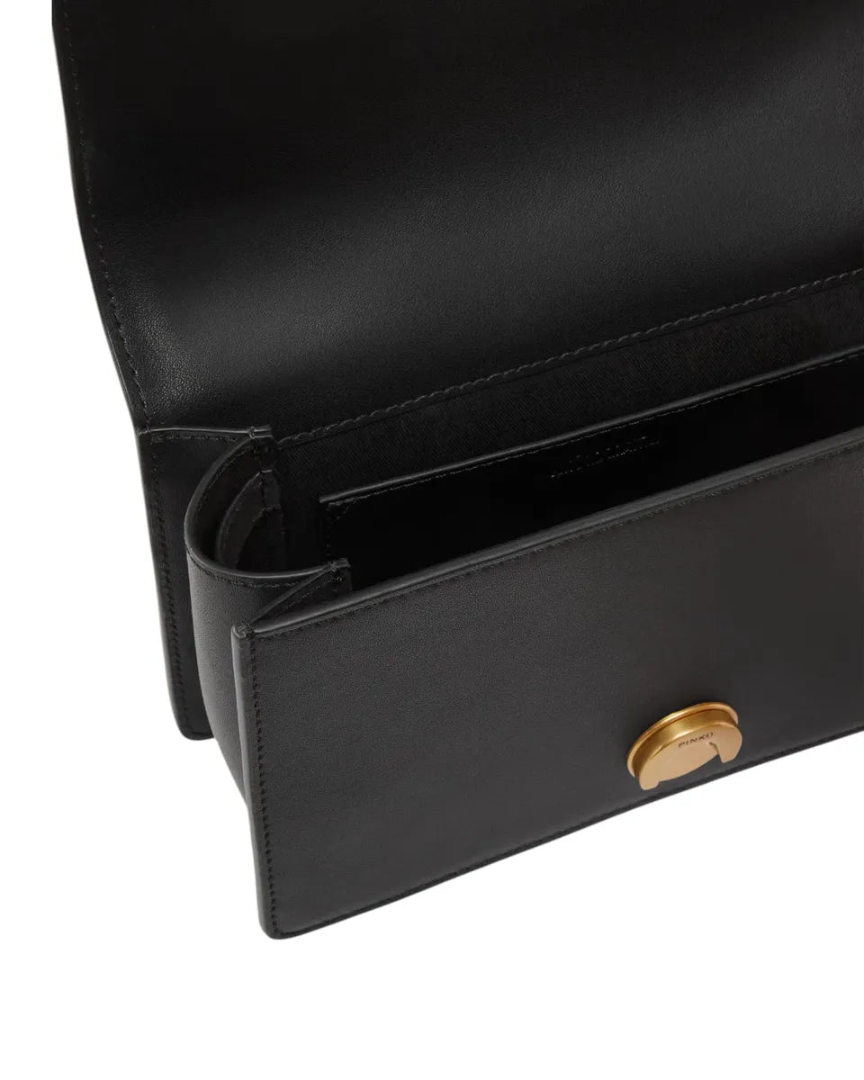 Mini Love Bag Light Pinko in Pelle con Cinturini e Tracolla Regolabile-Pinko-Borse a spalla-Vittorio Citro Boutique