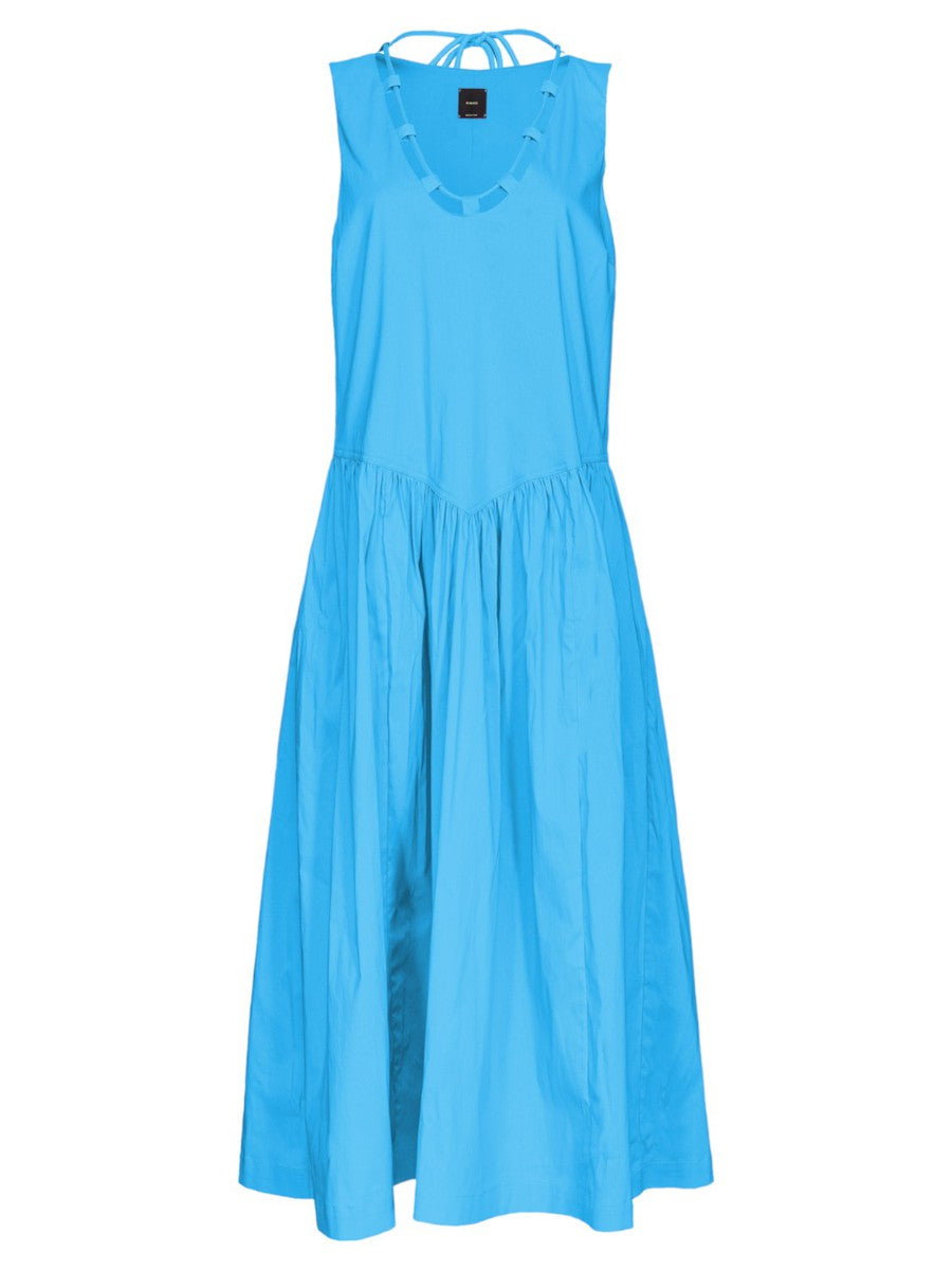 Abito Midi in Tecno Popeline-Abiti-Pinko-Vittorio Citro Boutique