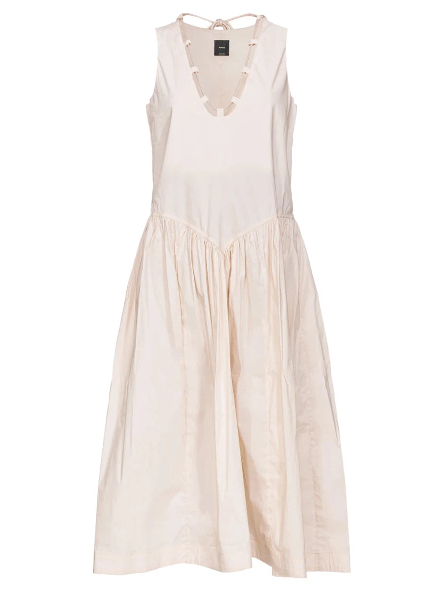 Abito Midi in Tecno Popeline-Pinko-Abiti-Vittorio Citro Boutique