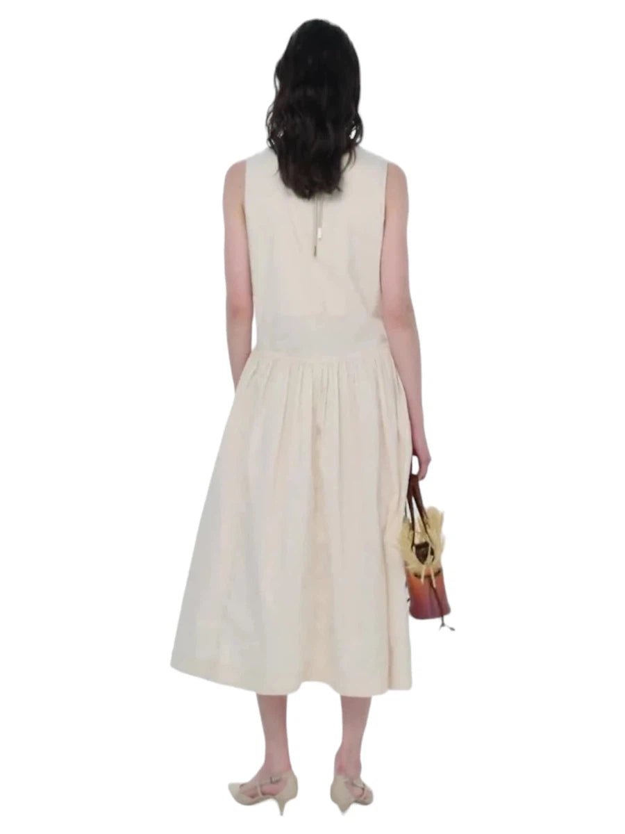 Abito Midi in Tecno Popeline-Pinko-Abiti-Vittorio Citro Boutique