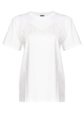 T-shirt Under World con Frange-Pinko-T-shirt-Vittorio Citro Boutique