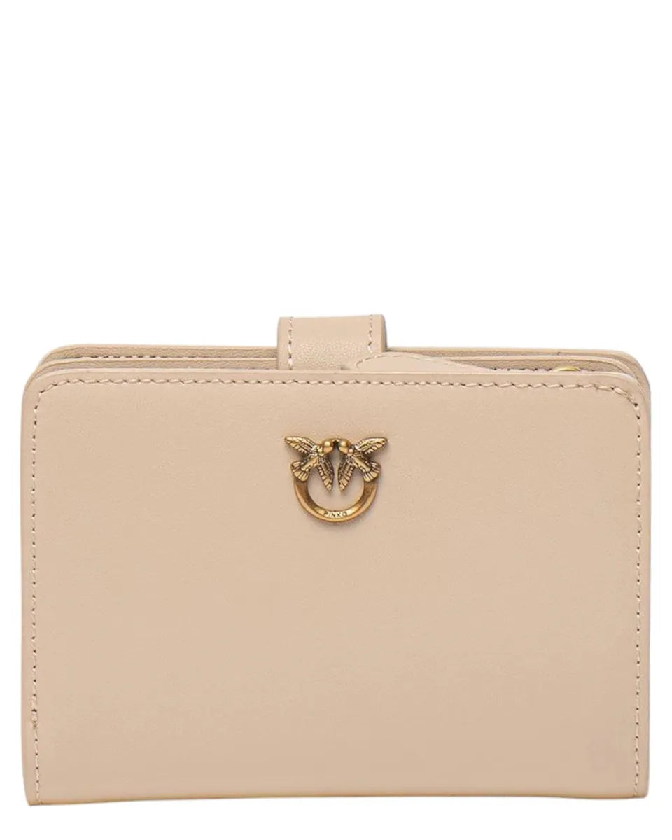 Portafoglio Multi Pocket in Pelle a Grana Fine-Portafogli-Pinko-Vittorio Citro Boutique