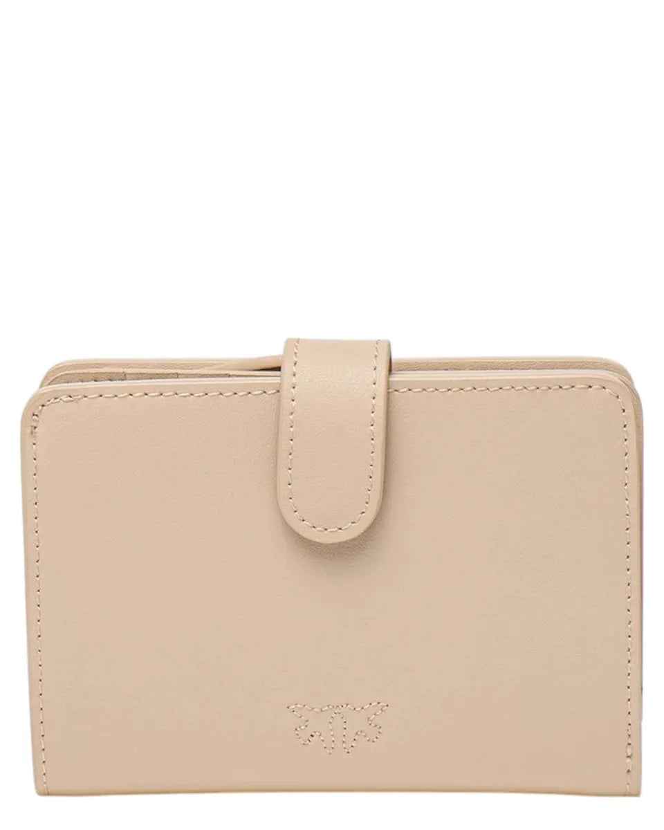 Portafoglio Multi Pocket in Pelle a Grana Fine-Portafogli-Pinko-Vittorio Citro Boutique