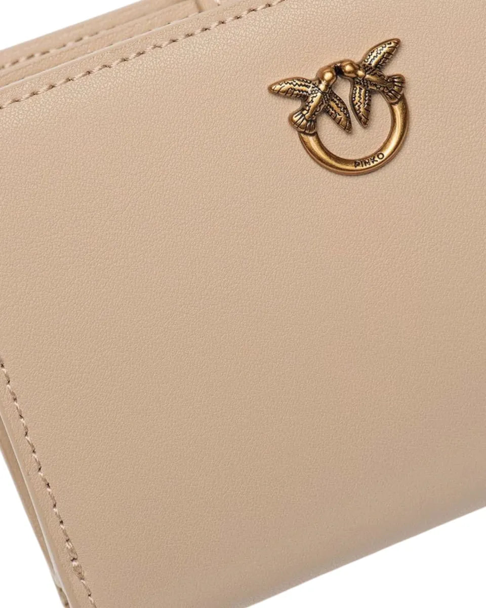 Portafoglio Multi Pocket in Pelle a Grana Fine-Portafogli-Pinko-Vittorio Citro Boutique