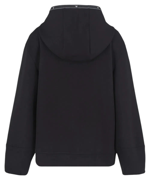 Cappuccio Armani Felpa Nera Cappuccio Felpa Armani Con Cerniera