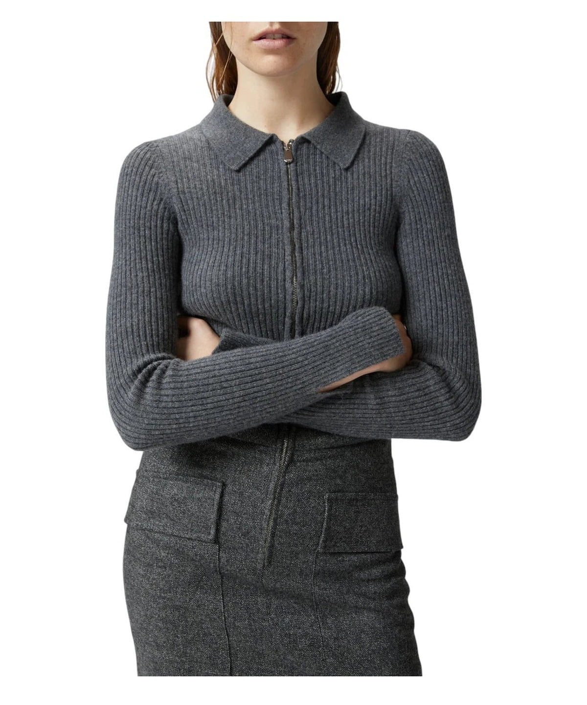 Abito effetto due pezzi maglia e gonna-Pinko-Abiti-Vittorio Citro Boutique