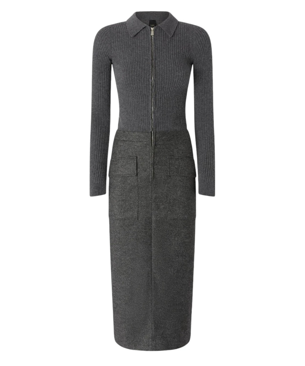 Abito effetto due pezzi maglia e gonna-Pinko-Abiti-Vittorio Citro Boutique