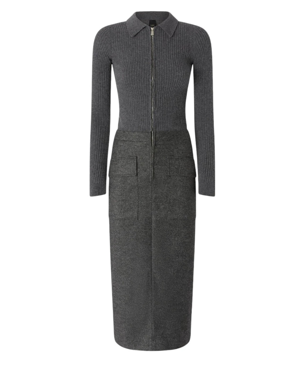 Abito effetto due pezzi maglia e gonna-Pinko-Abiti-Vittorio Citro Boutique